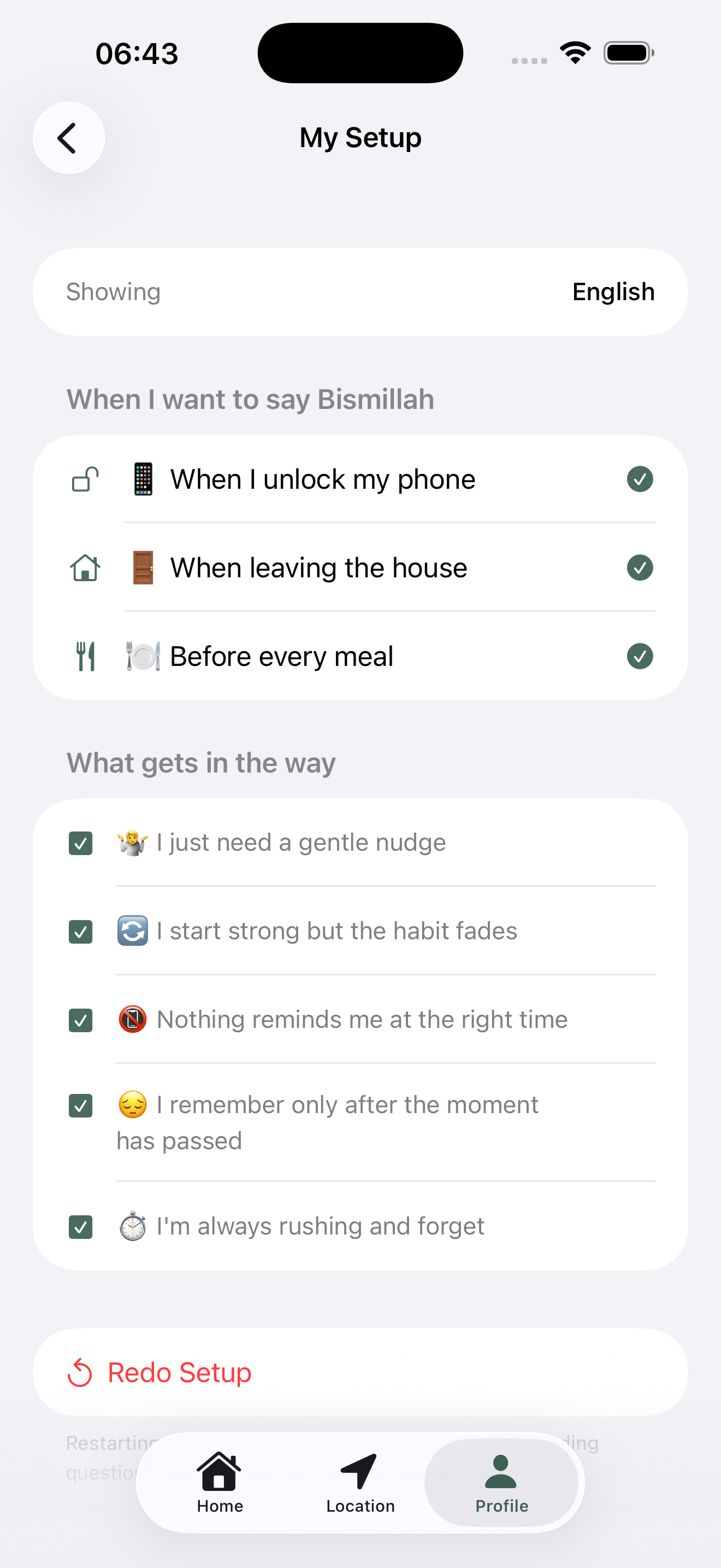 Cross-Platform iOS screenshot